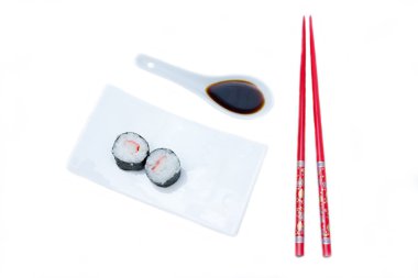 Yukarıda da görüleceği surimi ile Maki