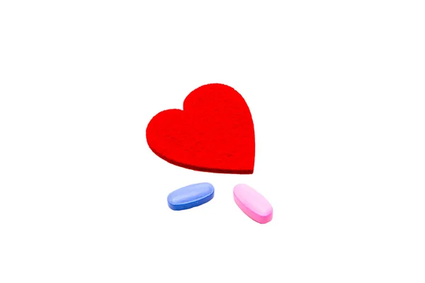 Pills for love — Stock Photo, Image