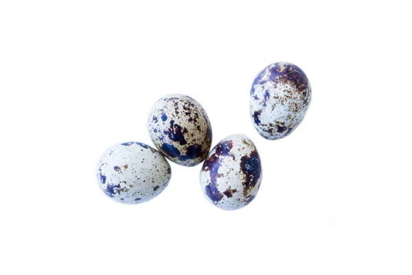 Some quail eggs top views — Stock Photo, Image