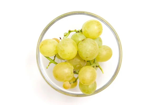 Чаша винограду з — стокове фото
