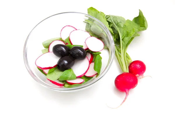 Salad radishes — Stock Photo, Image