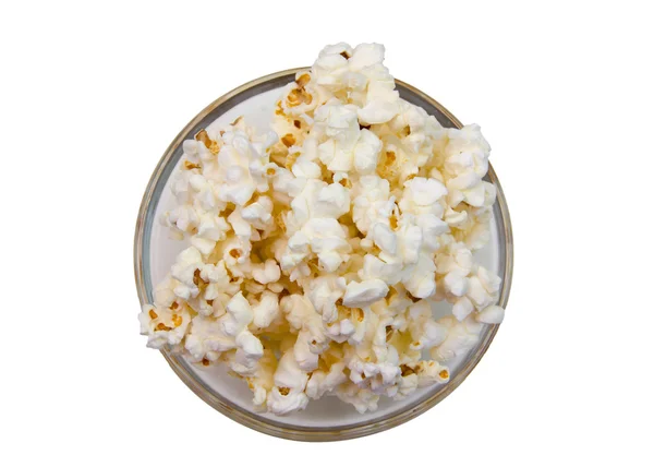 Popcorn bowl on top — Stock Photo, Image