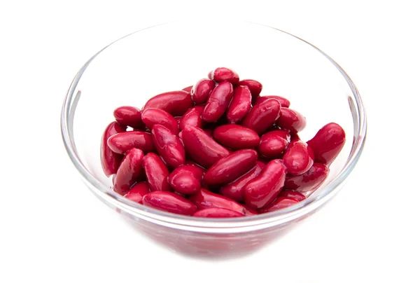 Red beans on bowl — Stock Photo, Image