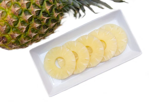 Tranches d'ananas d'en haut — Photo