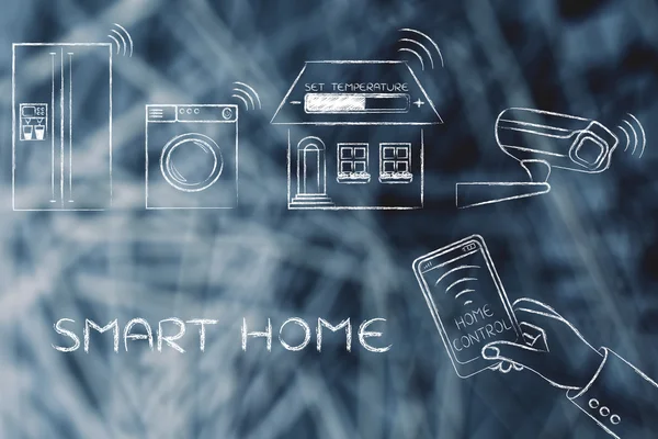 Concept van Smart home — Stockfoto