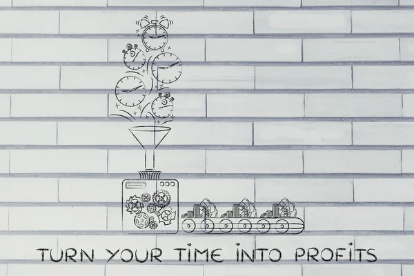 kavramı çevirmek zaman içine kar