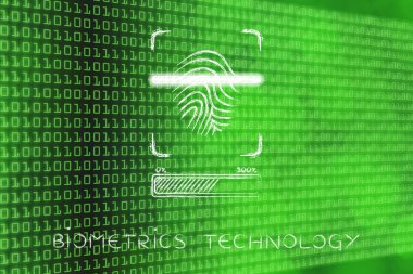 Biyometri teknolojisi kavramı