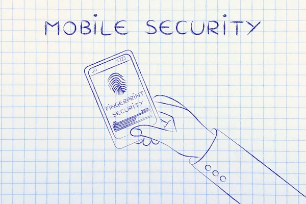 concept of mobile security
