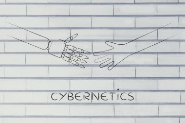 yaklaşık dokunmak, sibernetik insan ve robot eller