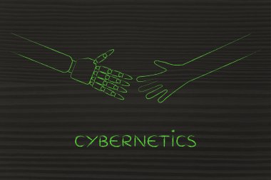 yaklaşık dokunmak, sibernetik insan ve robot eller