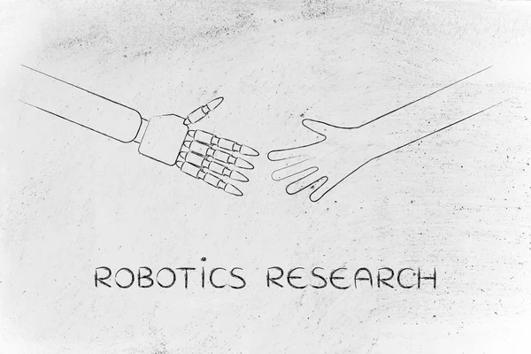 Concepto de investigación robótica —  Fotos de Stock