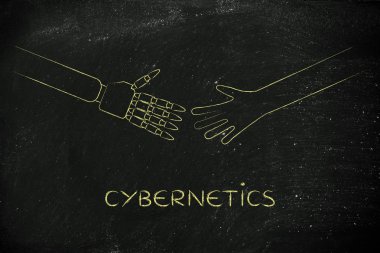 yaklaşık dokunmak, sibernetik insan ve robot eller