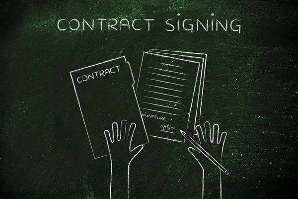 契約の概念 — ストック写真