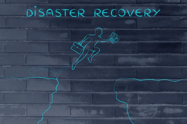 Concepto de recuperación ante catástrofes —  Fotos de Stock