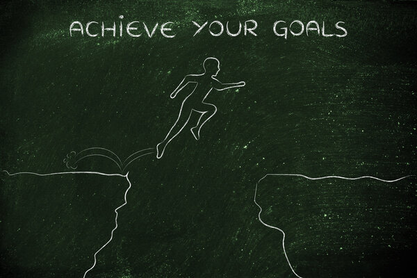 concept of achieve your goals