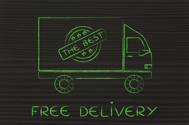 ücretsiz teslimat kavramı