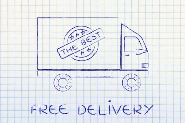 ücretsiz teslimat kavramı