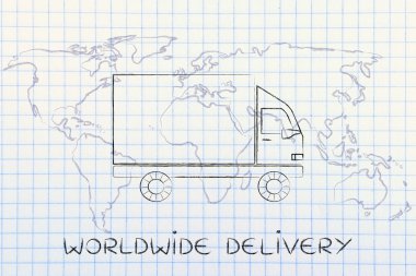 Dünya çapında dağıtım kavramı