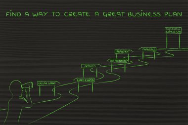 nasıl kavramını bir büyük iş planı oluşturmak için bir yol bulmak