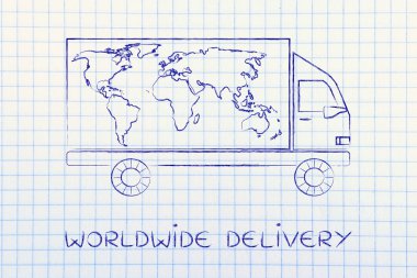 Dünya çapında dağıtım kavramı