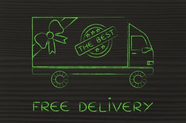 ücretsiz teslimat kavramı