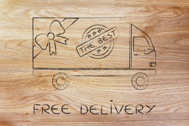 ücretsiz teslimat kavramı