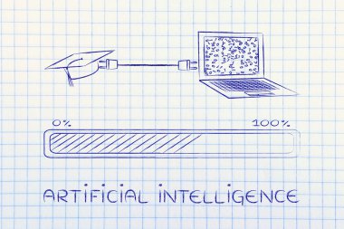 concept of artificial intelligence clipart