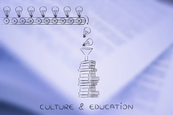 Koncepcja kultury & Edukacja — Zdjęcie stockowe