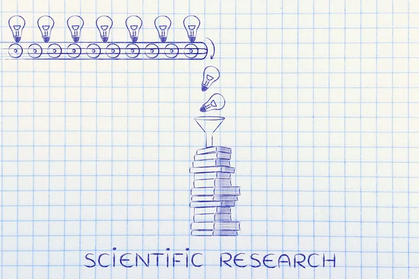 과학 연구의 개념 — 스톡 사진