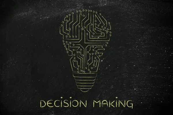 Concept of decision making — Stock Photo, Image