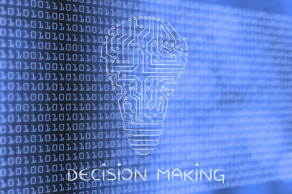 Concept van besluitvorming — Stockfoto