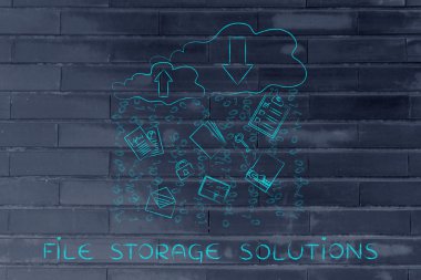 dosya depolama çözümleri kavramı
