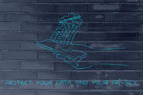 kavramı korumak, verilerinizi ve gizlilik