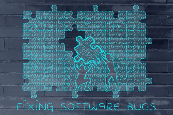 concept of fixing software bugs