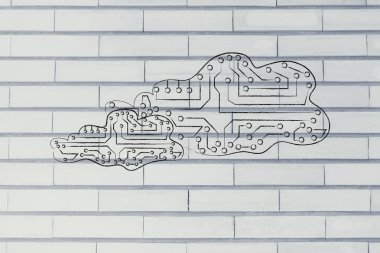 uzak çevrimiçi depolama kavramı 