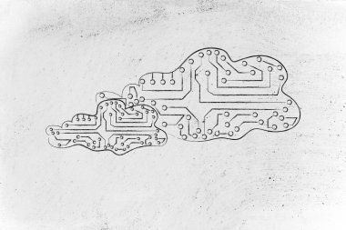 uzak çevrimiçi depolama kavramı 