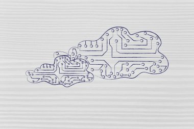 uzak çevrimiçi depolama kavramı 