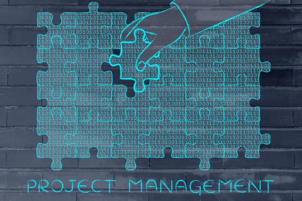 Concept of project management — Stock Photo, Image