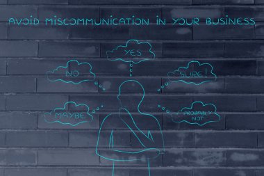 kavramı kaçının miscommunication işinizde