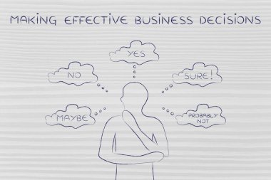 etkili iş karar verme kavramı