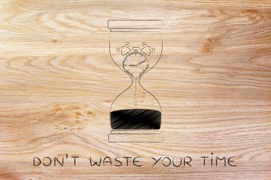 concept of how don't waste your time