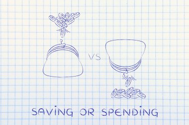 kaydetmeden veya harcama kavramı