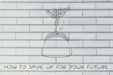 nasıl gelecek için kaydetmek kavramı