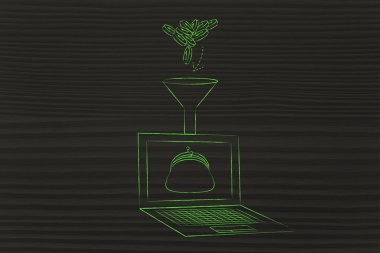 dizüstü bilgisayarınızın dijital cüzdan jeton düştü