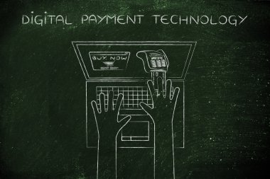 Dijital ödeme teknoloji kavramı