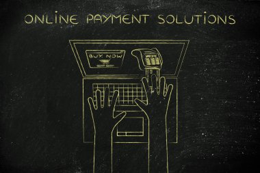 online ödeme çözümleri kavramı