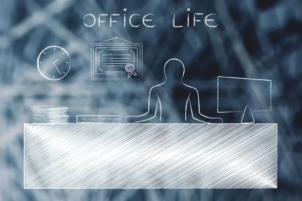 Concept of Office Life — Stock Photo, Image