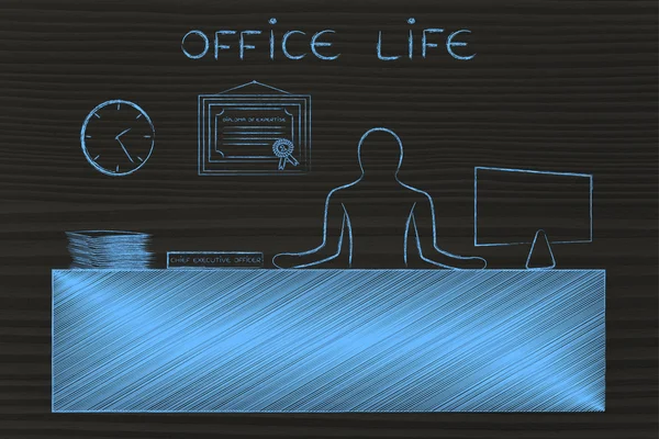 Concetto di Office Life — Foto Stock