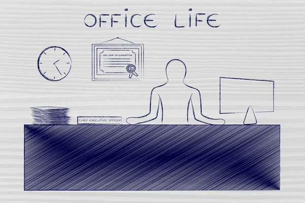 Концепція Office життя — стокове фото