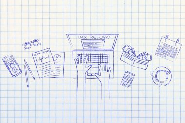 kullanıcı onun vergi retun online dosyalama